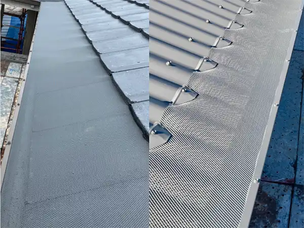 gutter guard installation