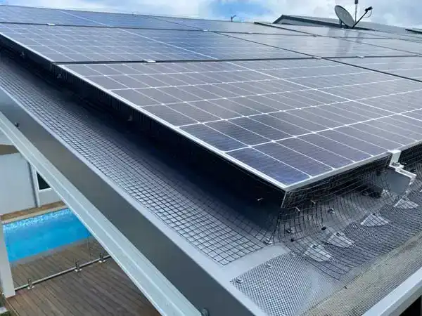 solar panel bird proofing